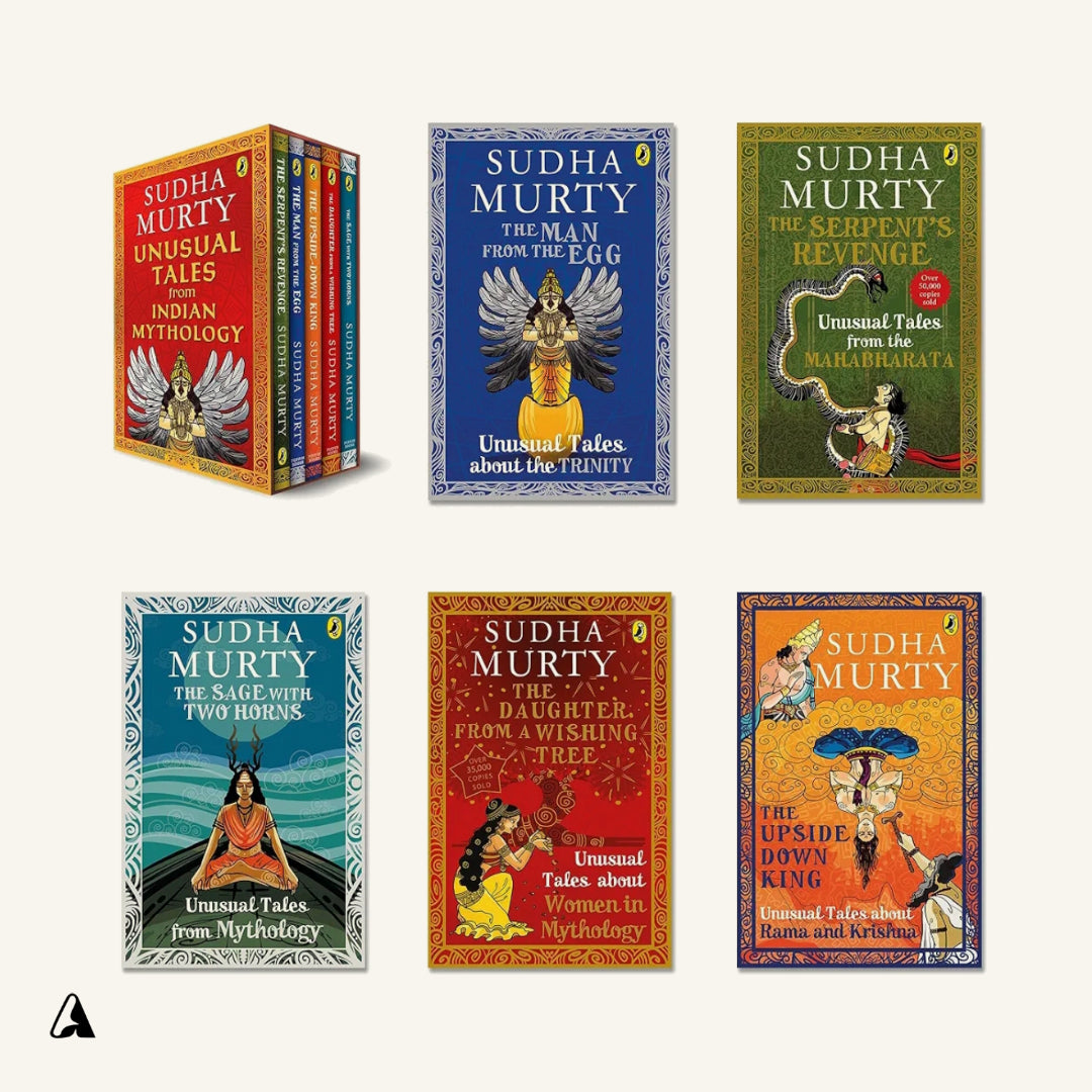Unusual Tales from Indian Mythology - Sudha Murty’s Bestselling Series - Set of 5 Books