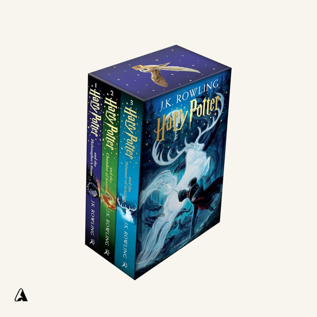 Harry Potter 1–3 Box Set: A Magical Adventure Begins – by J.K. Rowling