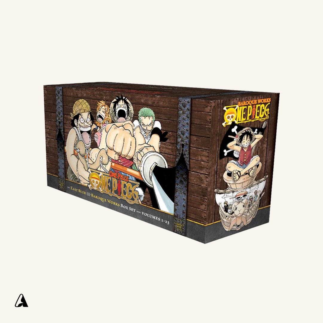 One Piece Volume 1–23 Box Set – by Eiichiro Oda