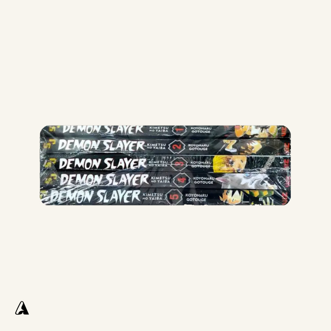 Demon Slayer 1–5 Box Set – by Koyoharu Gotouge