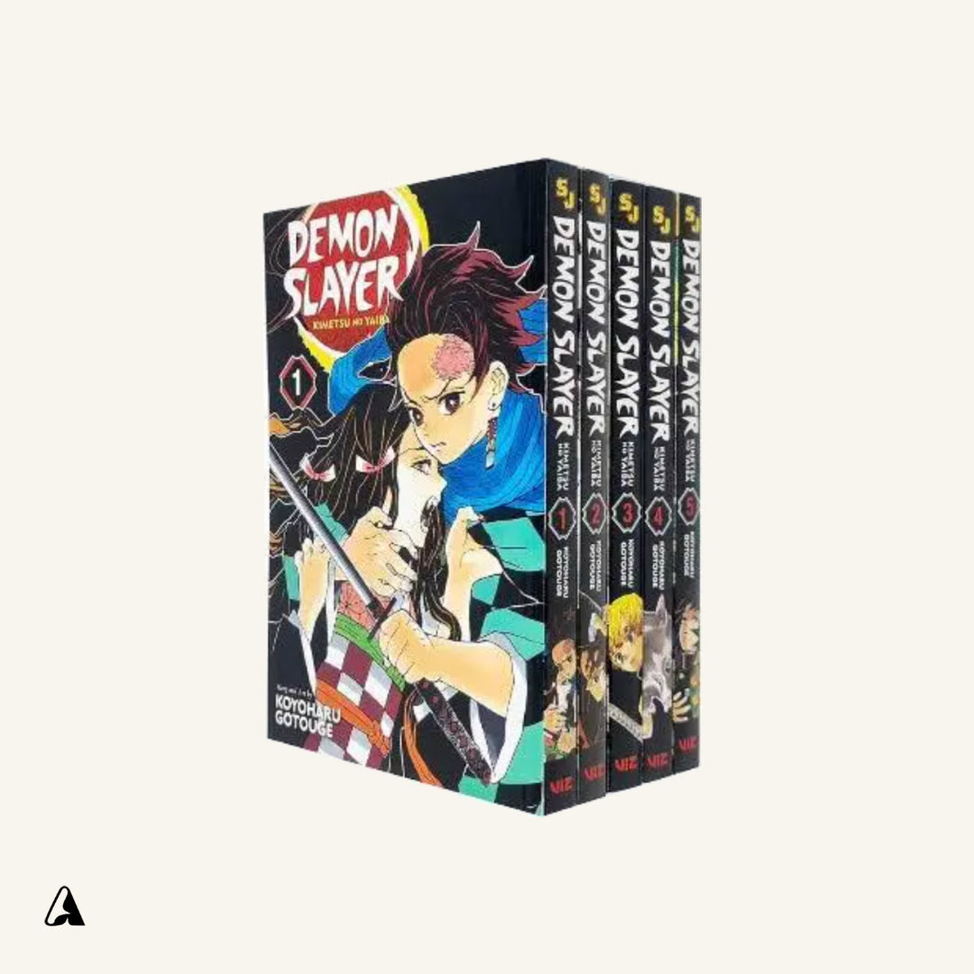 Demon Slayer 1–5 Box Set – by Koyoharu Gotouge