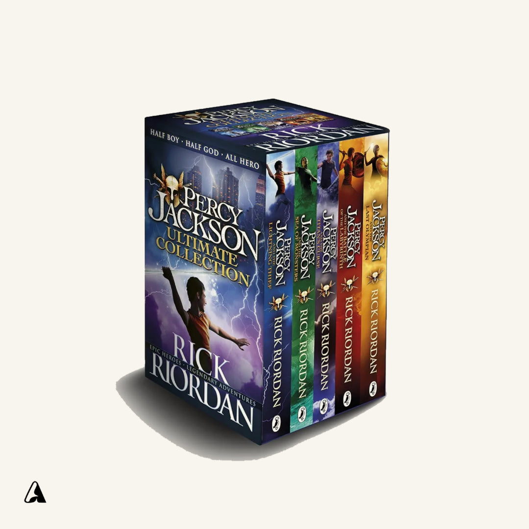 Percy Jackson & the Olympians Novel Series – by Rick Riordan